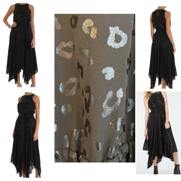 Michael Kors Floral Leopard Print Dress - Picture 7 of 8